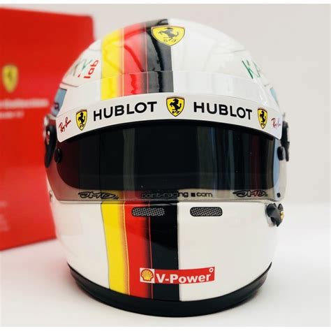 sebastian vettel mini helmet.